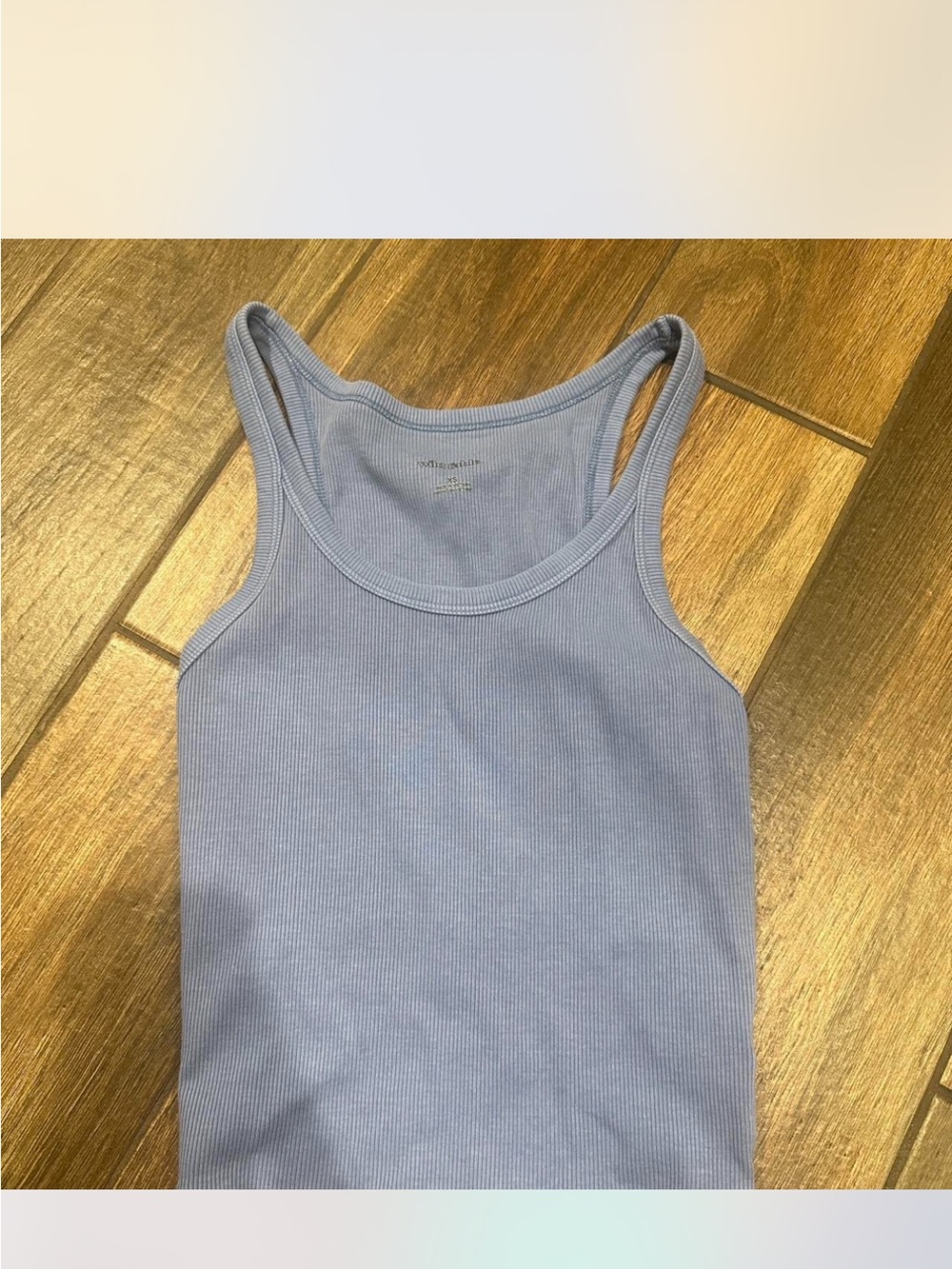Wild Fable Light Lavender Ribbed Tank Top